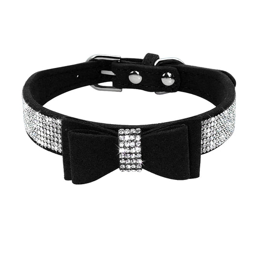 Correa para Perro y Gato de Terciopelo Coreano con Brillantes - Diseño Premium y Confortable - Image 5