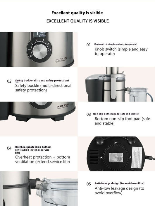 Extractor Centrífugo de Jugo de Alta Capacidad - Image 11