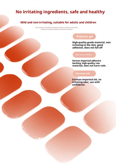 Adhesivos de Gel para Uñas Brillante Semitransparente sin Horno - Image 7