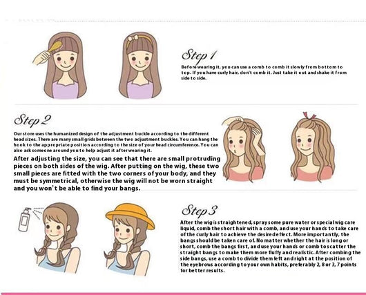 Peluca Encaje Cabello Largo Rizado para Mujer - Image 17