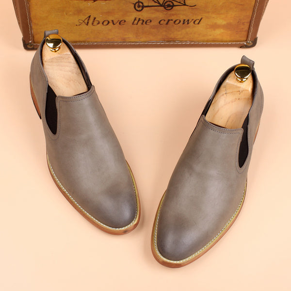 Zapatos de Cuero Británicos Transpirables para Hombre
