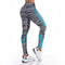 Leggings Tobilleros Cuadros Blancos Talla Pequeña