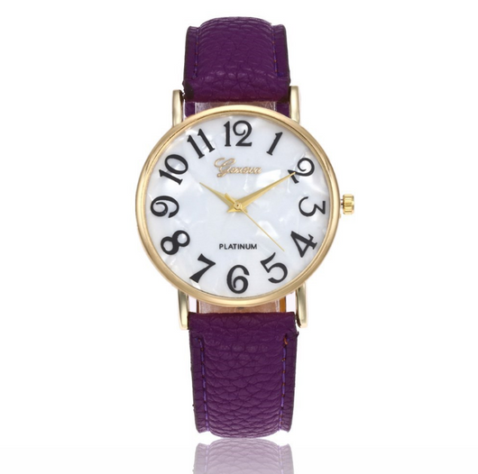 Reloj de Moda Ginebra con Esfera de Mármol - Unisex Casual - Image 9