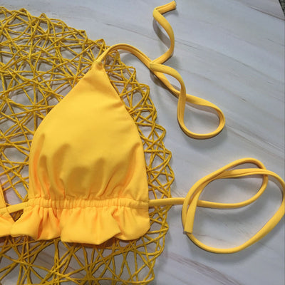 Bikini Entallado con Cordones Ajustables - Image 6