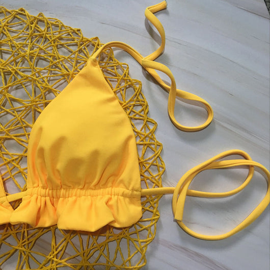 Bikini Entallado con Cordones Ajustables - Image 6