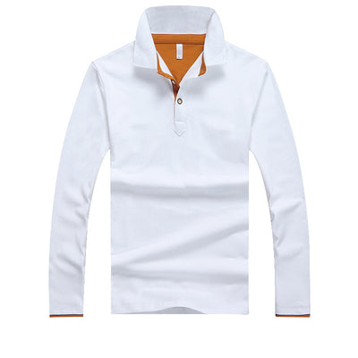 Polo Manga Larga Ejecutivo Talla Grande para Hombre - Image 12