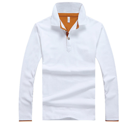 Polo Manga Larga Ejecutivo Talla Grande para Hombre - Image 12