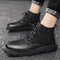 Botas Martin de Cuero de Cerdo para Hombre - Caña Alta Elegante