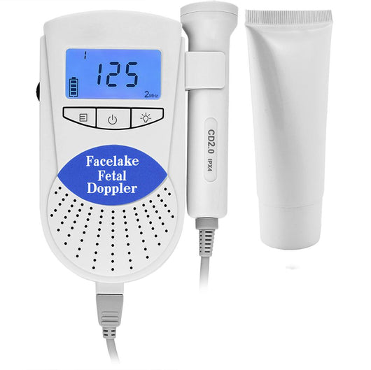 Monitor Doppler Fetal Portátil con Pantalla LCD 2M - Certificado FDA