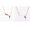 Wine Bottle Cup Pendant Necklace For Women Girls Wine Glass Necklace Love Cheers Chain Necklace Rojo Enamel Heart Necklace Christmas Birthday Jewelry Gifts For Wine Lovers 1 Dorado+1 Rose Dorado