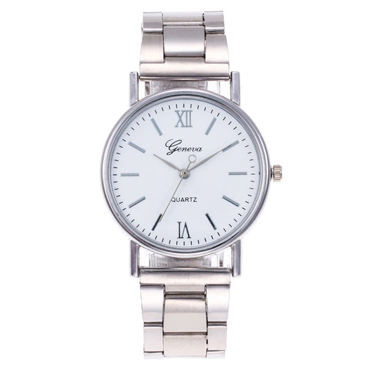 Reloj de Acero Minimalista para Negocios