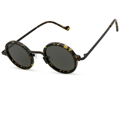 Gafas de Sol Retro Marco Redondo Multicolor Estilo Neutro - Image 8