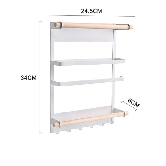 Organizador Magnético para Refrigerador de Pared - Soporte Multifunción - Image 15