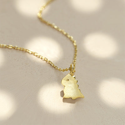 Collar de Plata Esterlina con Dinosaurio Adorable - Image 8
