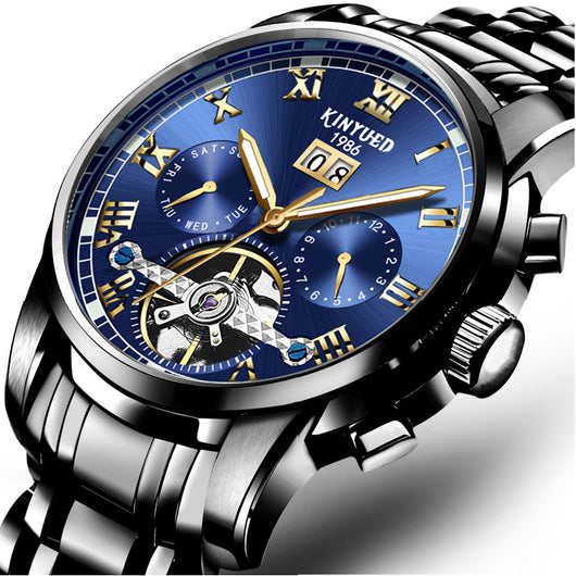 Reloj Mecánico de Acero Inoxidable Sólido - Image 6