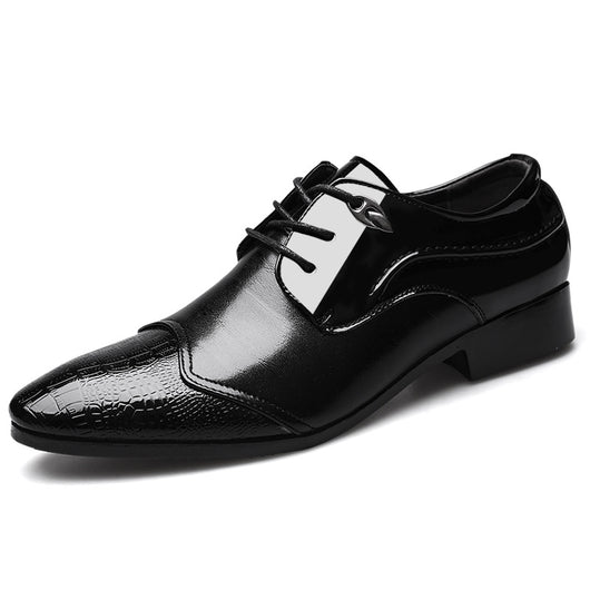 Zapatos Formales de Cuero con Cordones - Estilo Británico Elegante - Image 7