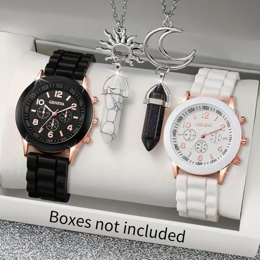 Set de 2 Relojes de Pareja Clásicos y Elegantes - Image 7