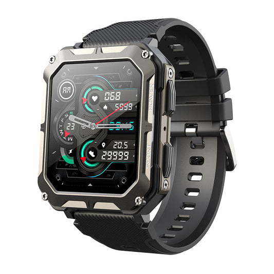 Pulsera Inteligente con Monitor de Frecuencia Cardíaca y Llamadas Bluetooth - Image 2