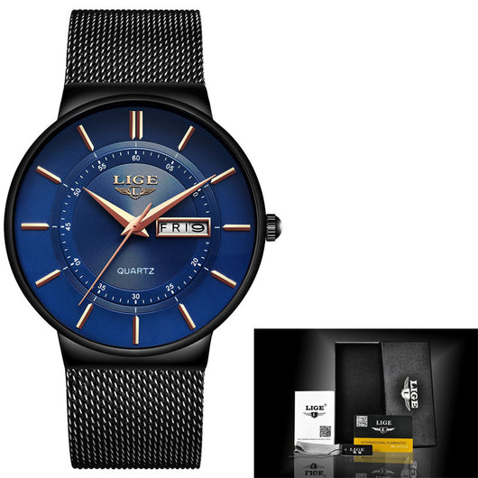 Reloj para hombre con malla metálica - Image 24