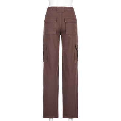 Pantalón Cargo Oversize Harajuku de Moda Urbana para Mujer - Image 11