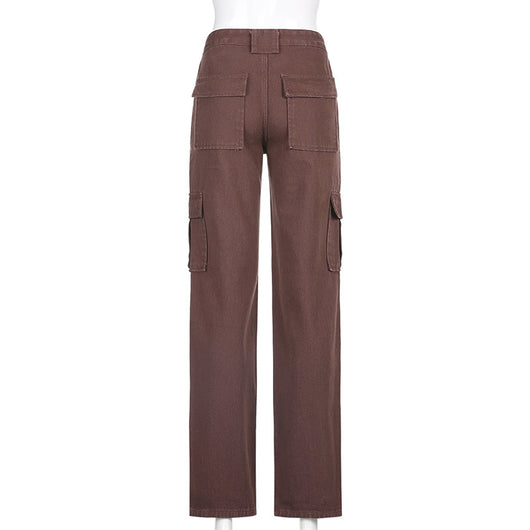 Pantalón Cargo Oversize Harajuku de Moda Urbana para Mujer - Image 11