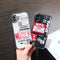 Funda Transparente para iPhone con Diseño de Pase de Abordar