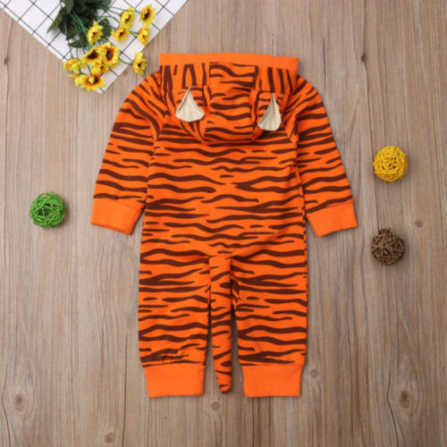 Pijama Enterizo con Capucha Estampado para Niños