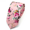 Corbata de Algodón con Estampado Moderno para Hombre