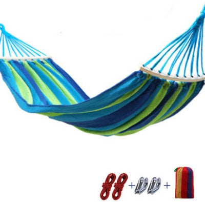 Hamaca de Campamento Portátil 200x80cm - Lona Paracaídas Resistente - Image 6