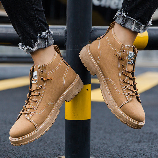 Botas Martin Altas de Estilo Británico para Hombre - Image 13