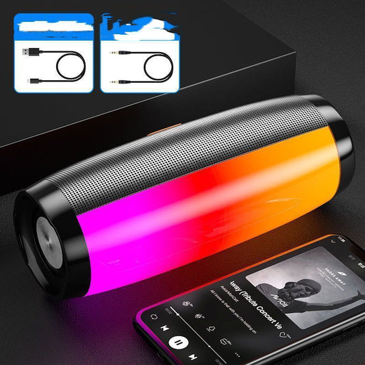 Parlante Bluetooth con Luces LED y Sonido Potente
