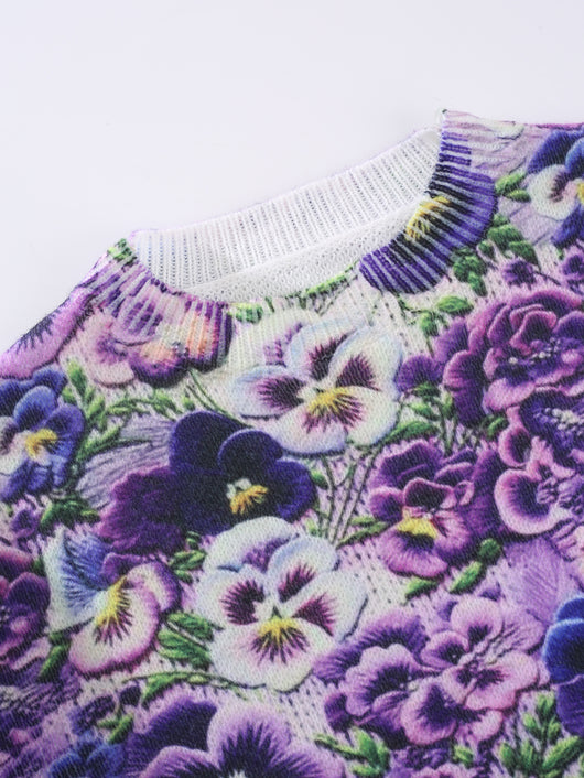 Blusa Estampada Digitalmente Talla Grande Cuello Redondo - Image 13