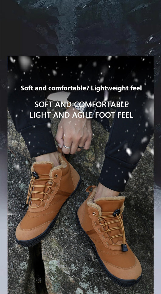 Botas de Invierno para Hombre - Aislamiento Térmico para Montaña y Camping - Image 14