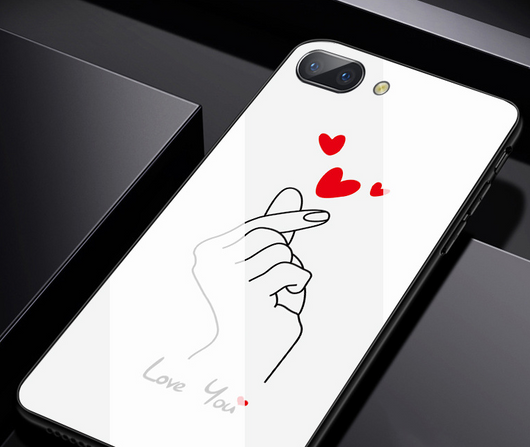 Funda de Cristal Templado para iPhone 11 Pro Max con Gestos de Corazón Compatible con Apple - Image 5