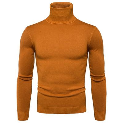 Suéter Térmico Cuello Alto Slim Fit para Hombre - Abrigo Base Cálido - Image 10