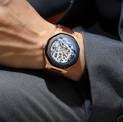 Reloj Suizo Tourbillon Elon para Hombre con Mecanismo de Precisión - Image 5