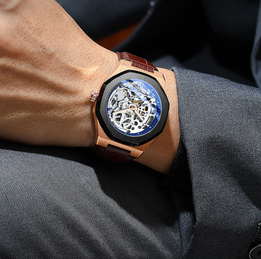 Reloj Suizo Tourbillon Elon para Hombre con Mecanismo de Precisión - Image 5