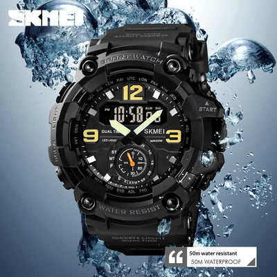 Reloj Deportivo Digital Resistente para Hombre con Pantalla Grande y Sincronización Electrónica - Image 18