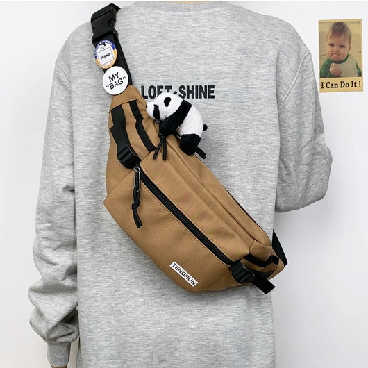 Mochila Pecho Deportiva para Hombre - Bolso Bandolera Multifuncional - Image 11