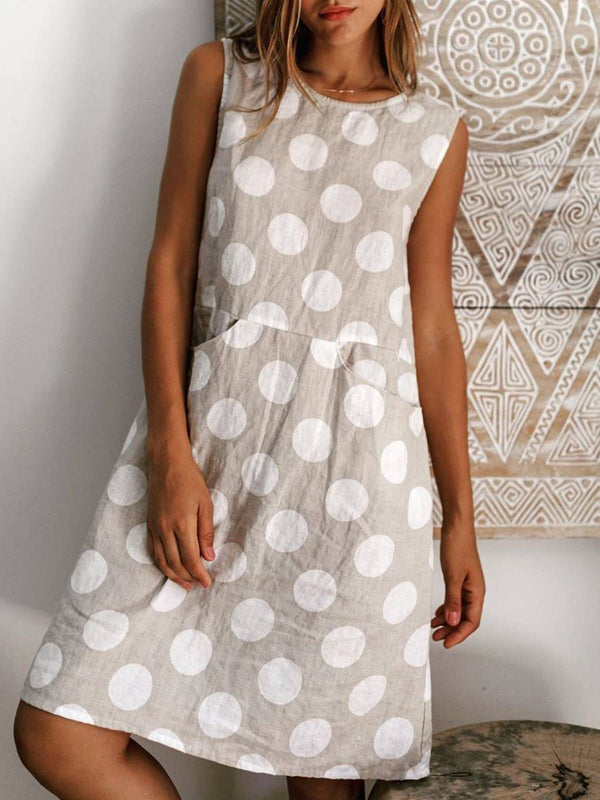 Vestido Tank Estampado 3D Cómodo para Uso Diario - Image 3