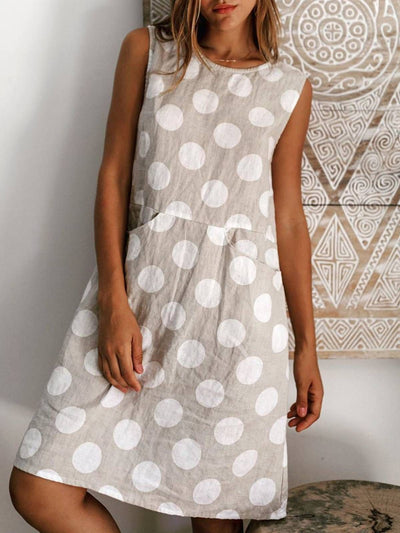 Vestido Tank Estampado 3D Cómodo para Uso Diario - Image 3