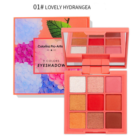 Paleta de Sombras Eyeshadow Tonos Tierra con Brillo y Lentejuelas Calabaza - Image 3