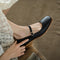 Zapatos de Tacón Cuadrado Retro Francés - Comodidad y Elegancia en Cada Paso