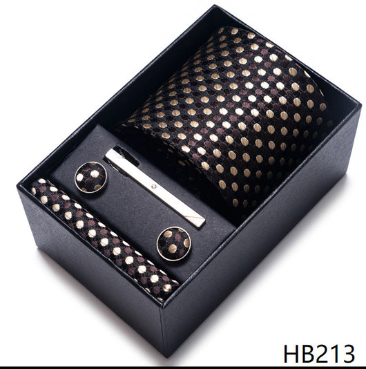 Corbata Jacquard Profesional Tejida en Trama para Negocios - Image 11