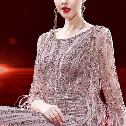 Vestido de Fiesta Elegante con Textura de Lujo - Image 3