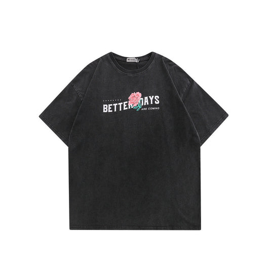 Camiseta Roja Manga Corta para Hombre
