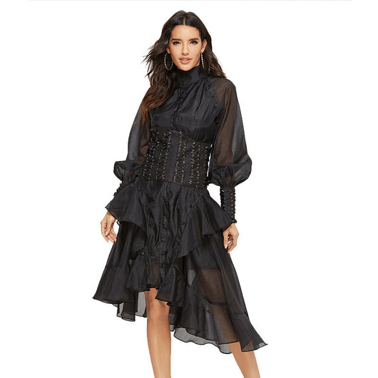 Vestidos de Fiesta con Estampado Floral para Mujer