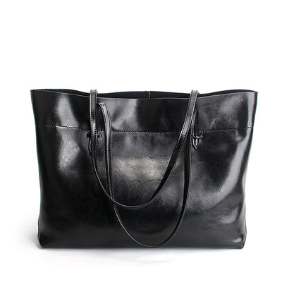 Bolso de Cuero Encerado con Bandolera - Diseño Portátil y Elegante - Image 6