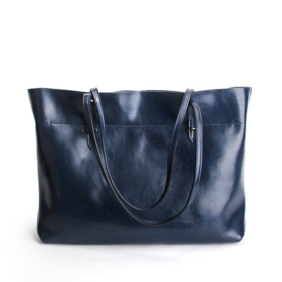 Bolso de Cuero Encerado con Bandolera - Diseño Portátil y Elegante - Image 8