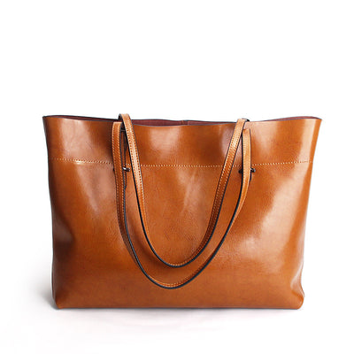 Bolso de Cuero Encerado con Bandolera - Diseño Portátil y Elegante - Image 15